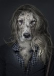 Blonde Hundemenschen