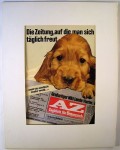 Werbung mit Hund
